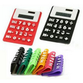 Solar Powered Silicone Foldable Calculator